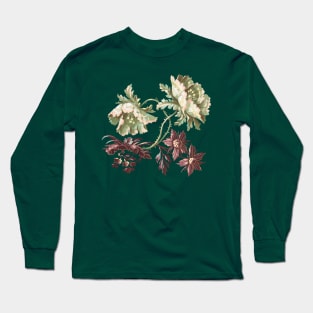 Chinoiserie Flowers Long Sleeve T-Shirt